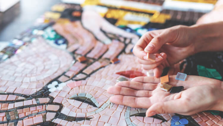 Mosaïques - Atelier